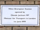 West Brompton Station - Jackson, Glenda (id=3941)